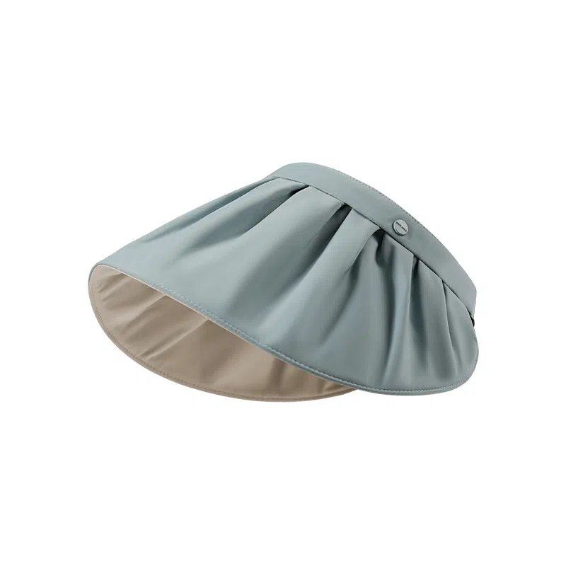 稻草人 夏季防紫外线空顶太阳帽 韩系百搭显脸小 大帽檐 可折叠 涤纶 防晒帽 女款