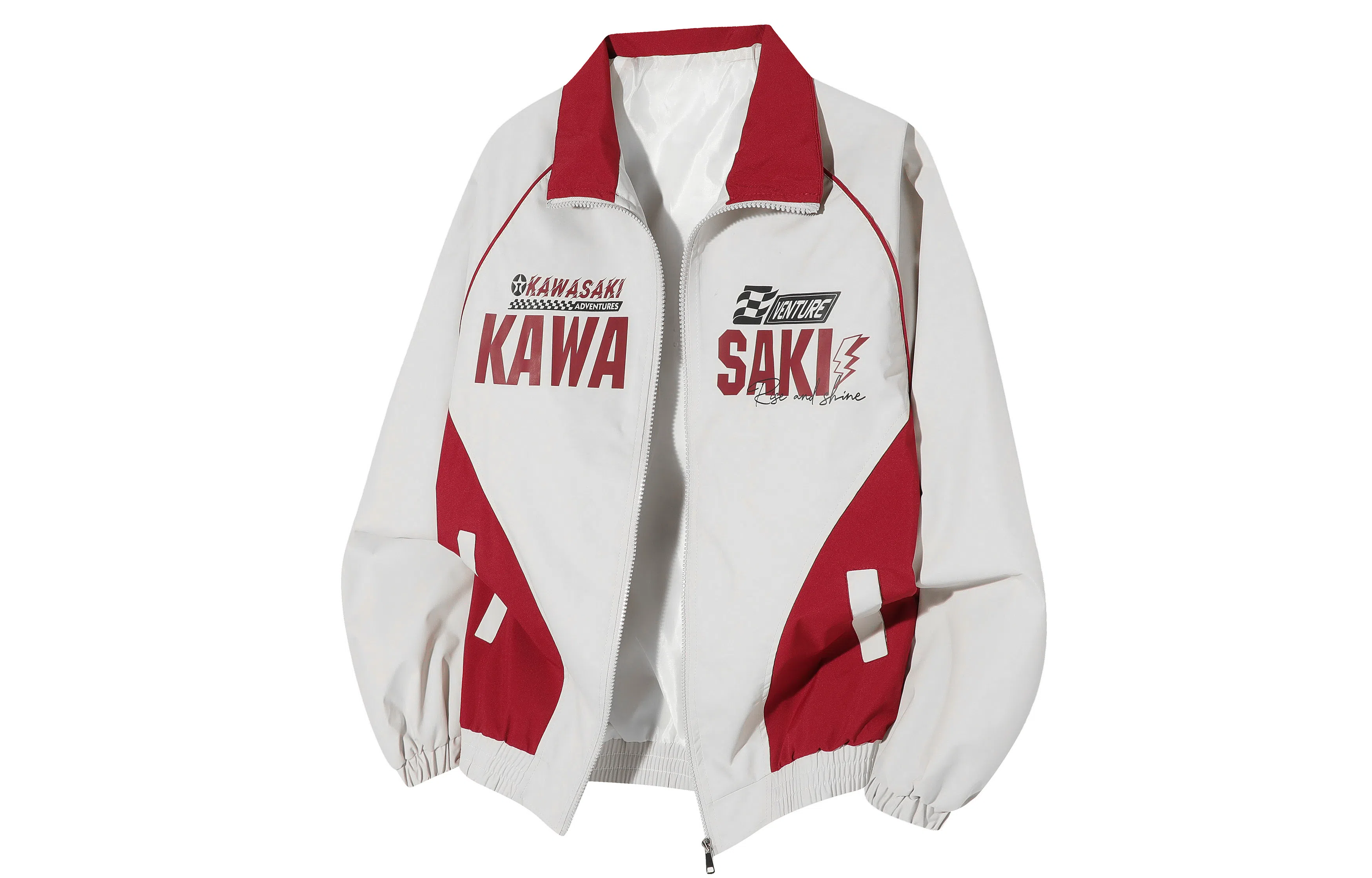 Kawasaki Retro Logo Zip Jacket