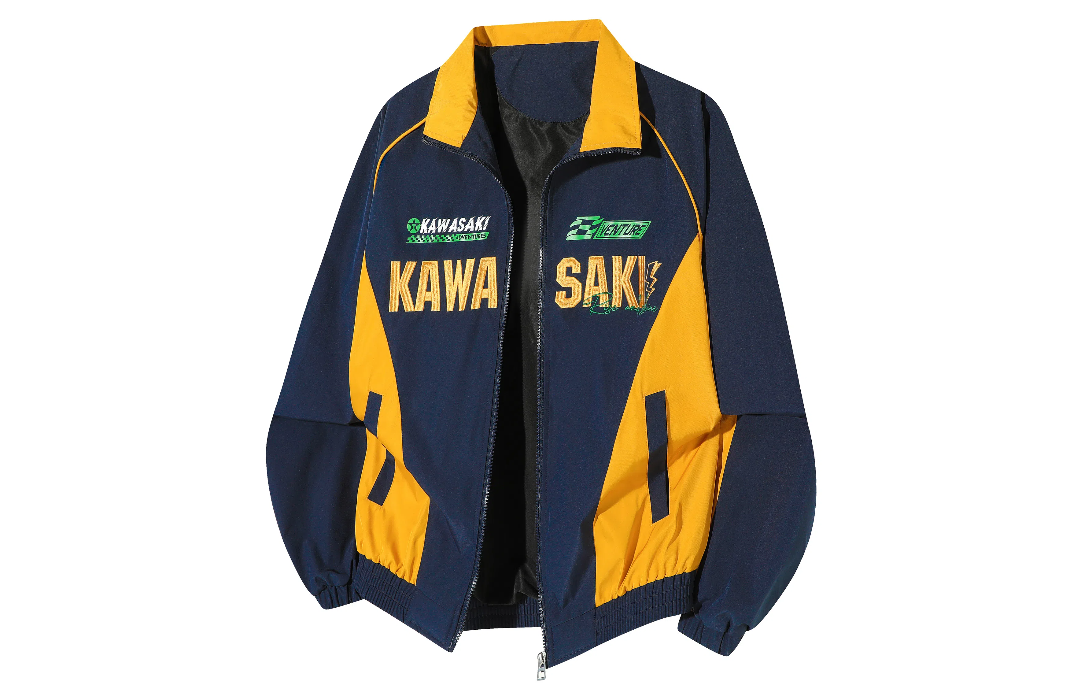 Kawasaki Retro Logo Zip Jacket