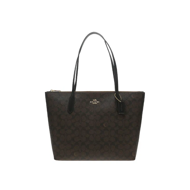 COACH Zip Top Tote 30