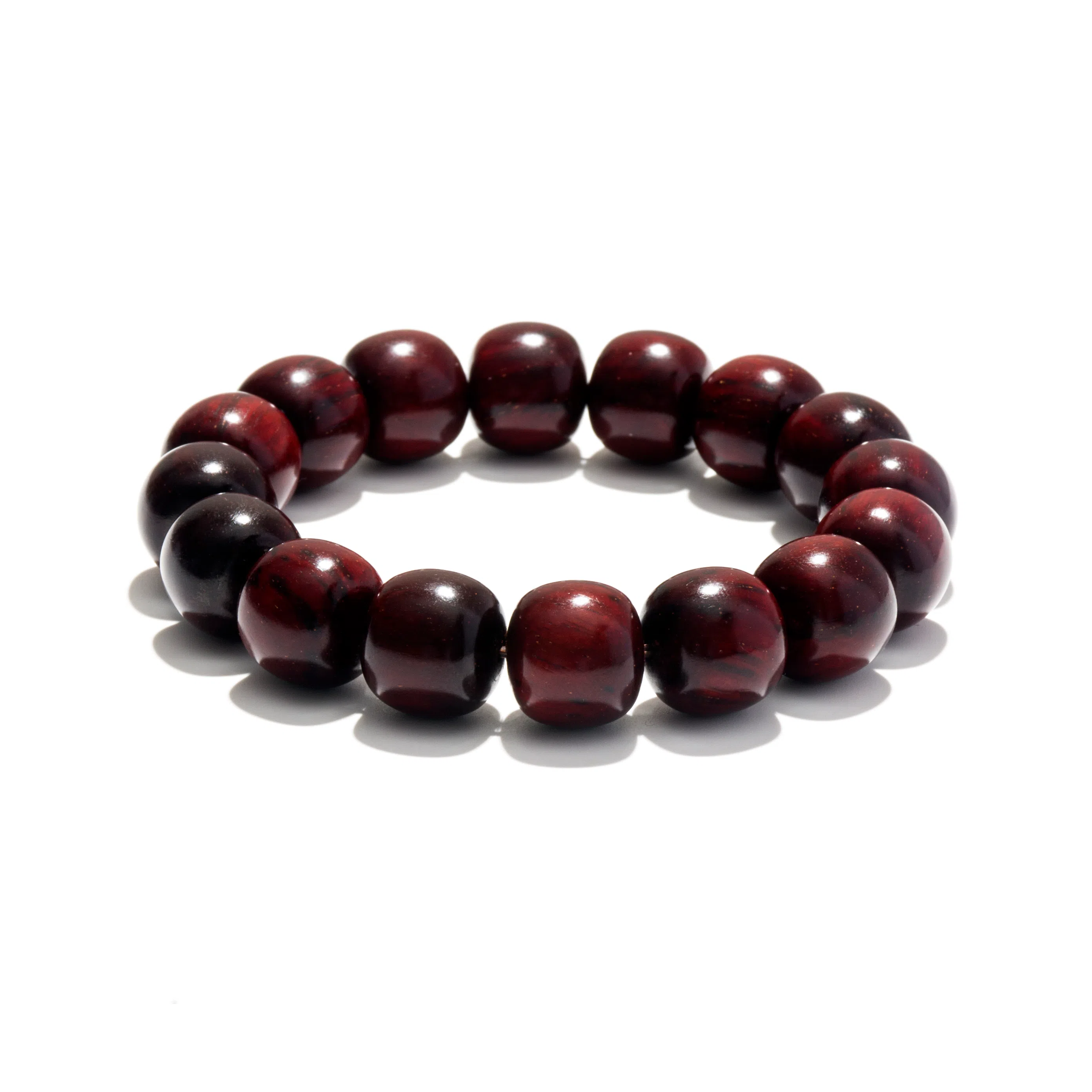 钵提 新中式复古素圈 紫檀属 手串 男女同款情侣款