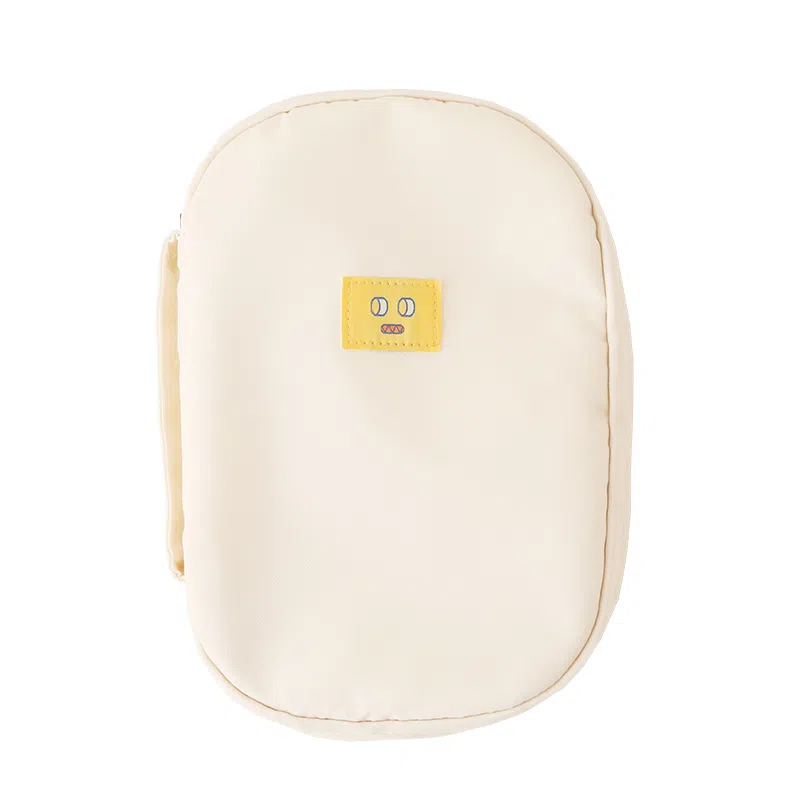 云朵工厂 小黄脸圆角 锦纶 收纳包 男女同款情侣款 橘色/黄色/米白色/蓝色