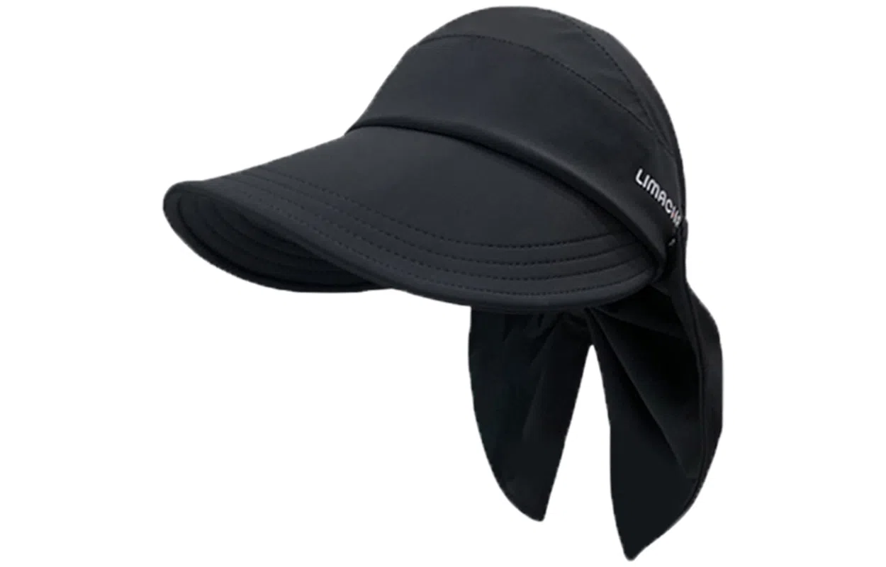 优幽兰 时尚简约高级感大头围夏季可扎马尾空顶太阳帽户外出游防 锦纶 防晒帽 女款