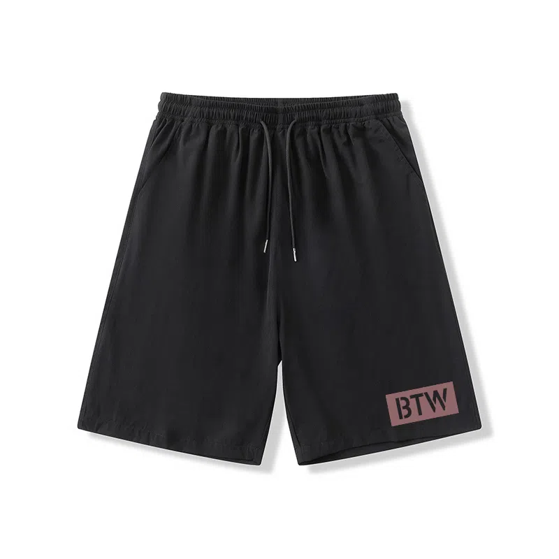 乱步 夏季薄款宽松时尚轻松简约篮球五分休闲短裤 男女同款