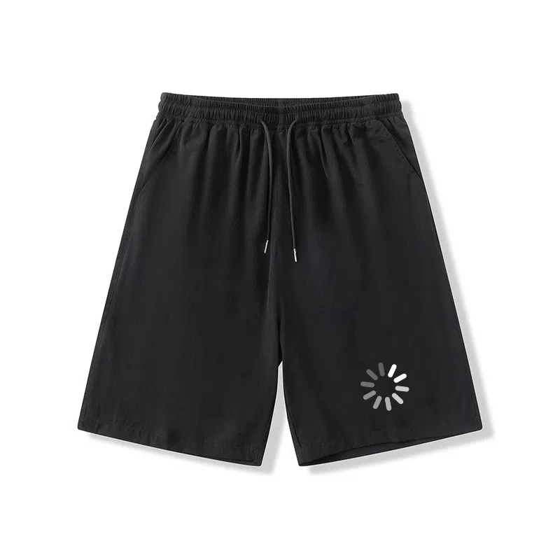 乱步 速干宽松学生夏季冰丝凉感外穿搞怪创意休闲短裤 男女同款