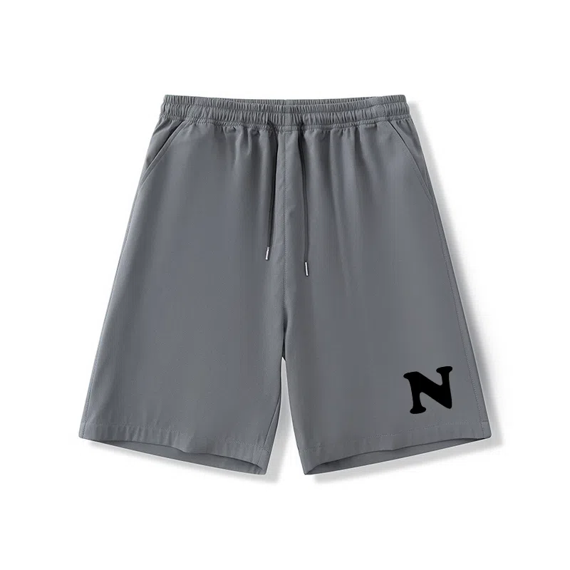 乱步 港风宽松潮牌时尚百搭简约休闲短裤 男女同款