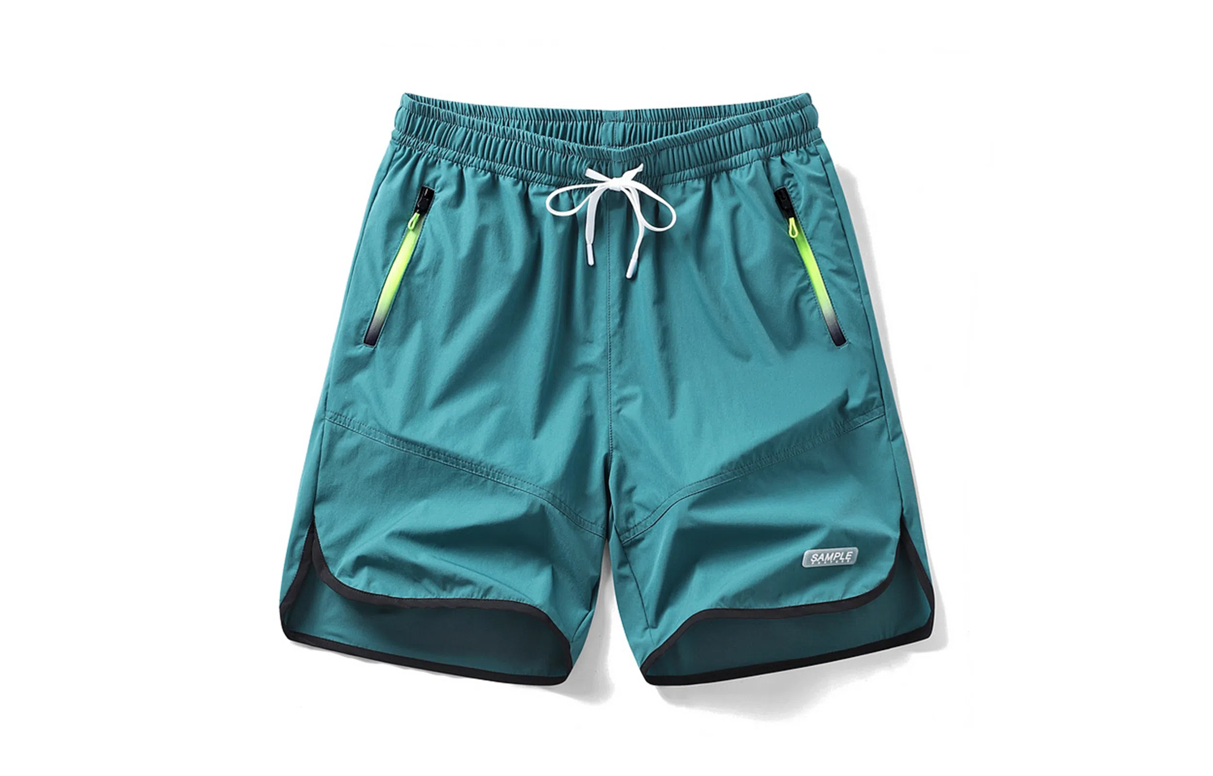 木林森 健身休闲简约纯色运动短裤 男女同款