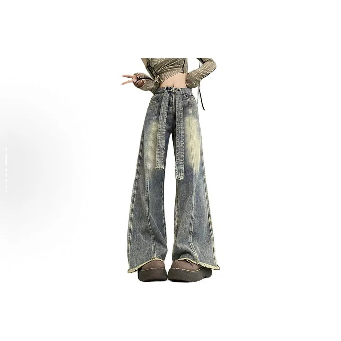 如续 宽松舒适休闲牛仔裤 女款