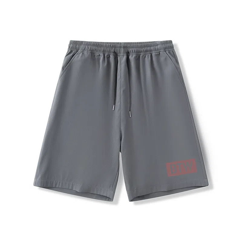 乱步 夏季薄款宽松时尚轻松简约篮球五分休闲短裤 男女同款