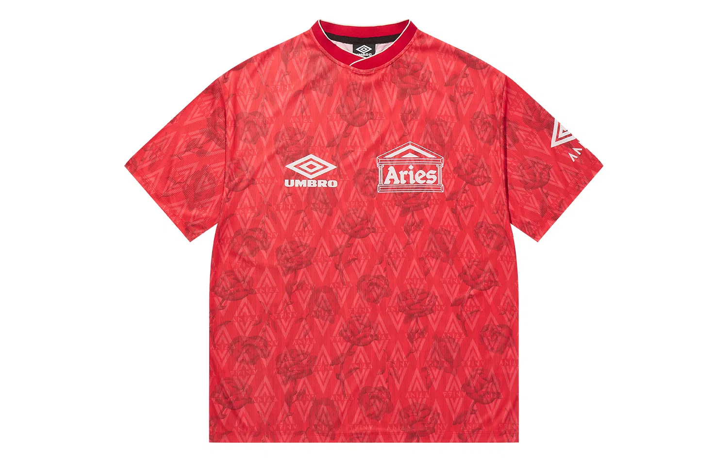 Umbro x Aries Red T-Shirt