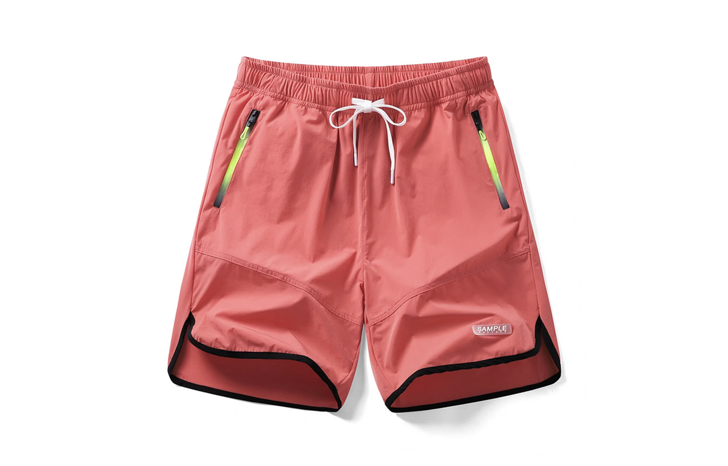 木林森 健身休闲简约纯色运动短裤 男女同款