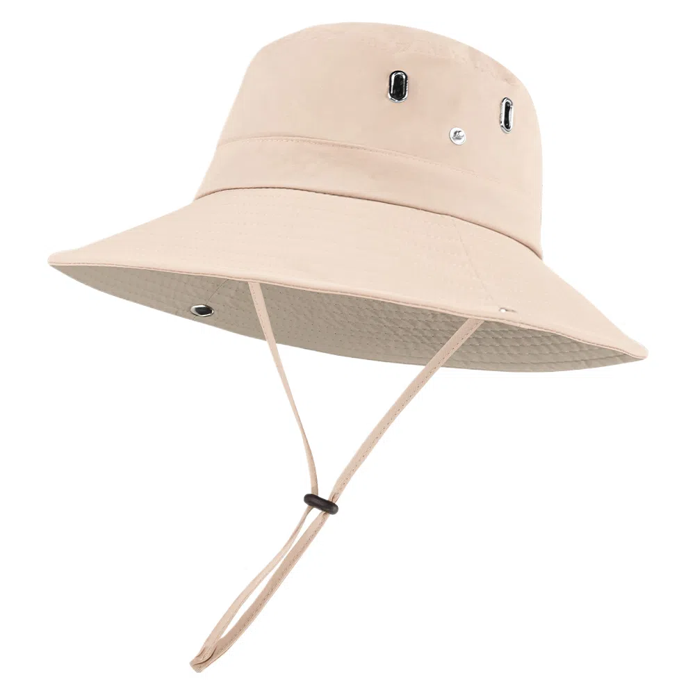 梦特娇 旅游爬山透气帽子 尼龙 渔夫帽 男女同款情侣款