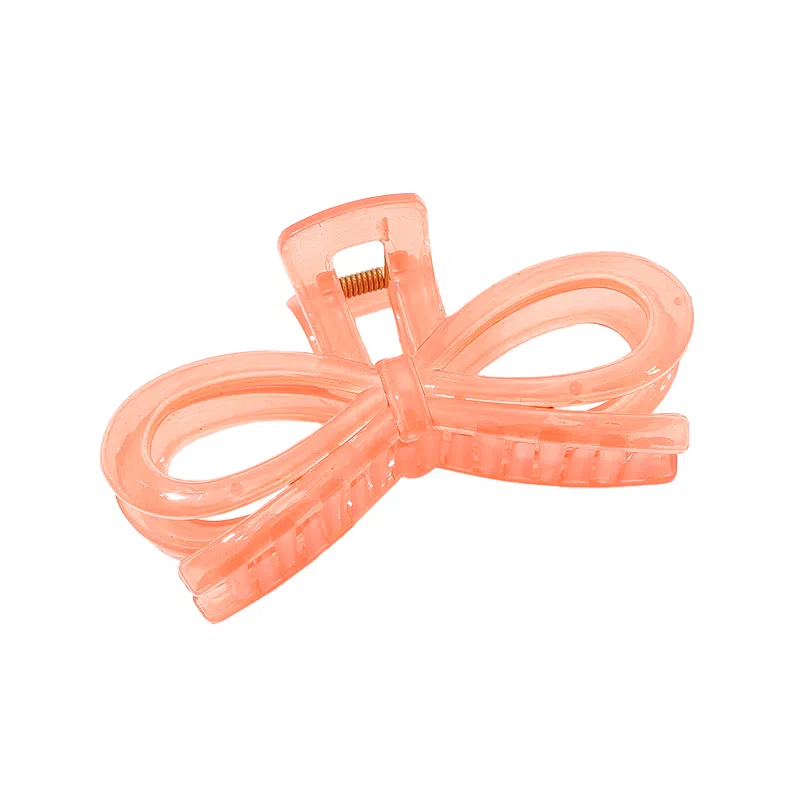 如花梦 氛围感蝴蝶结甜美 亚克力 发夹 女款