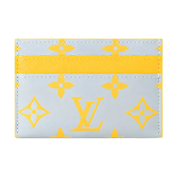 LOUIS VUITTON Double Card Holder Monogram Glow