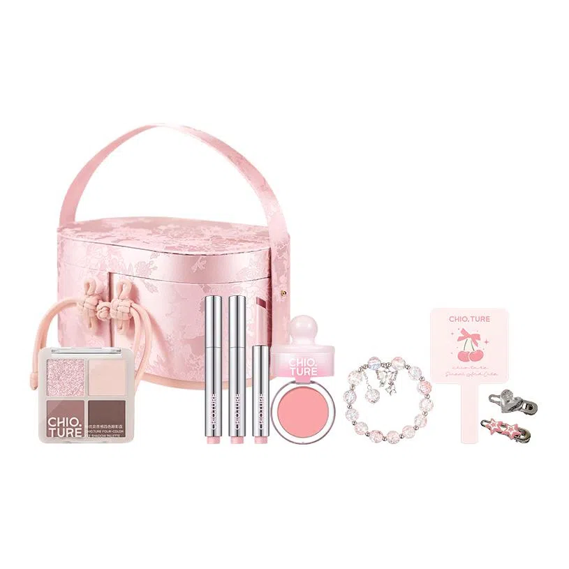 稚优泉 梅竹双喜彩妆套装 易上色自然修饰肤色