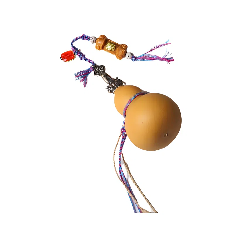 聆听花开 新中式招财进宝如意养剑全铜七星剑插配手工饰品创意文玩挂件 葫芦 摆件 男女同款情侣款