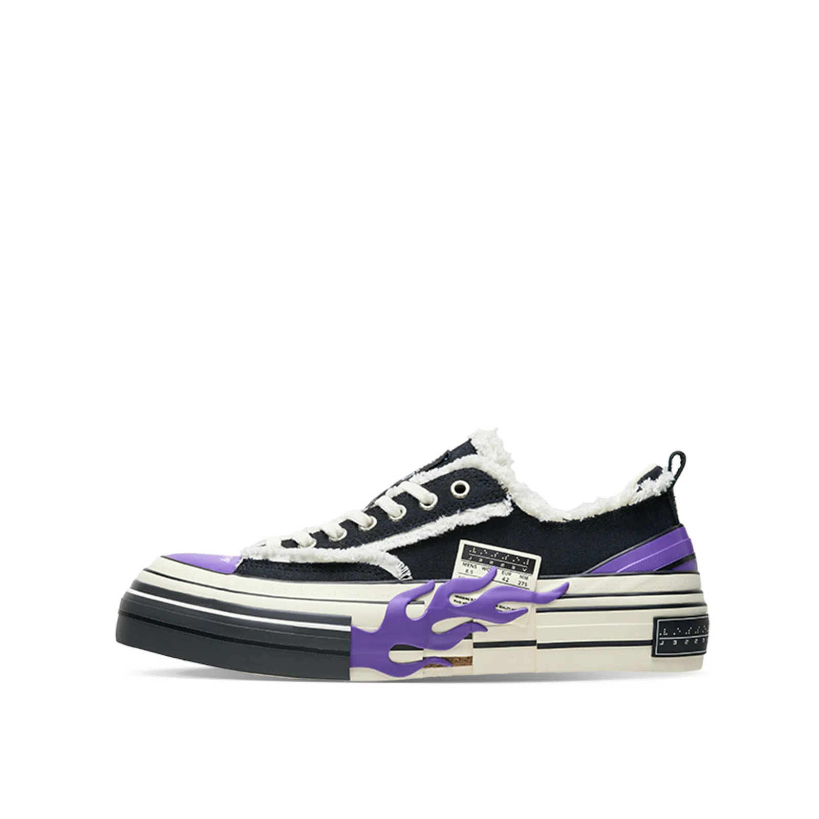 xVESSEL Low Top Purple Black