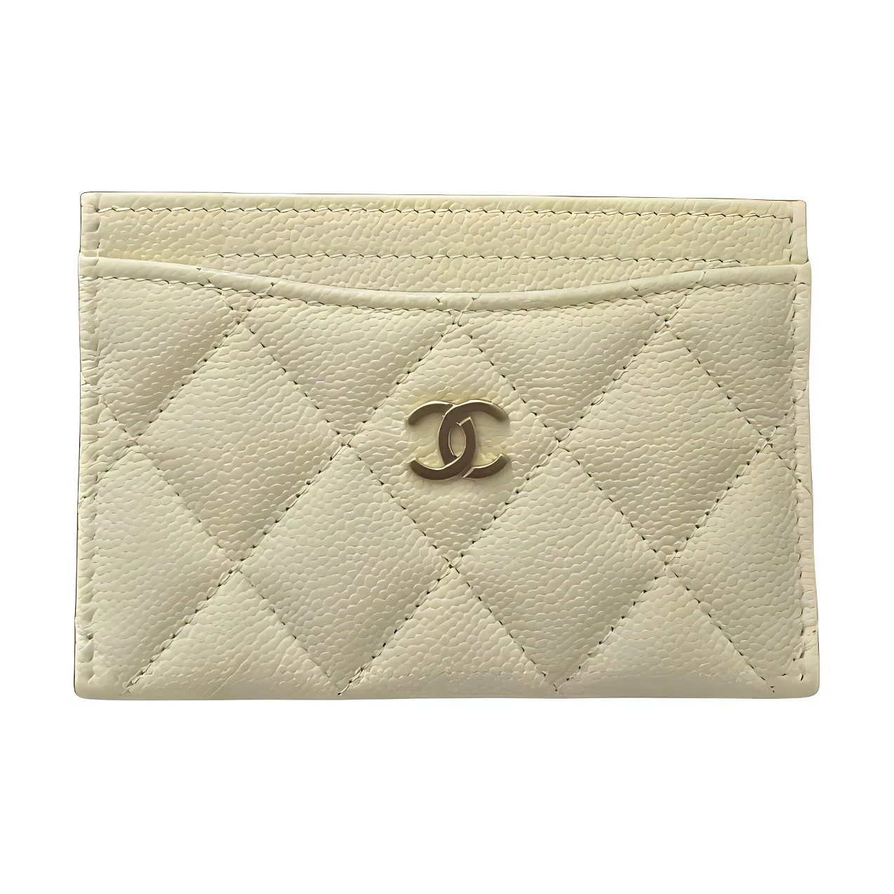 Chanel Card Holder Yellow