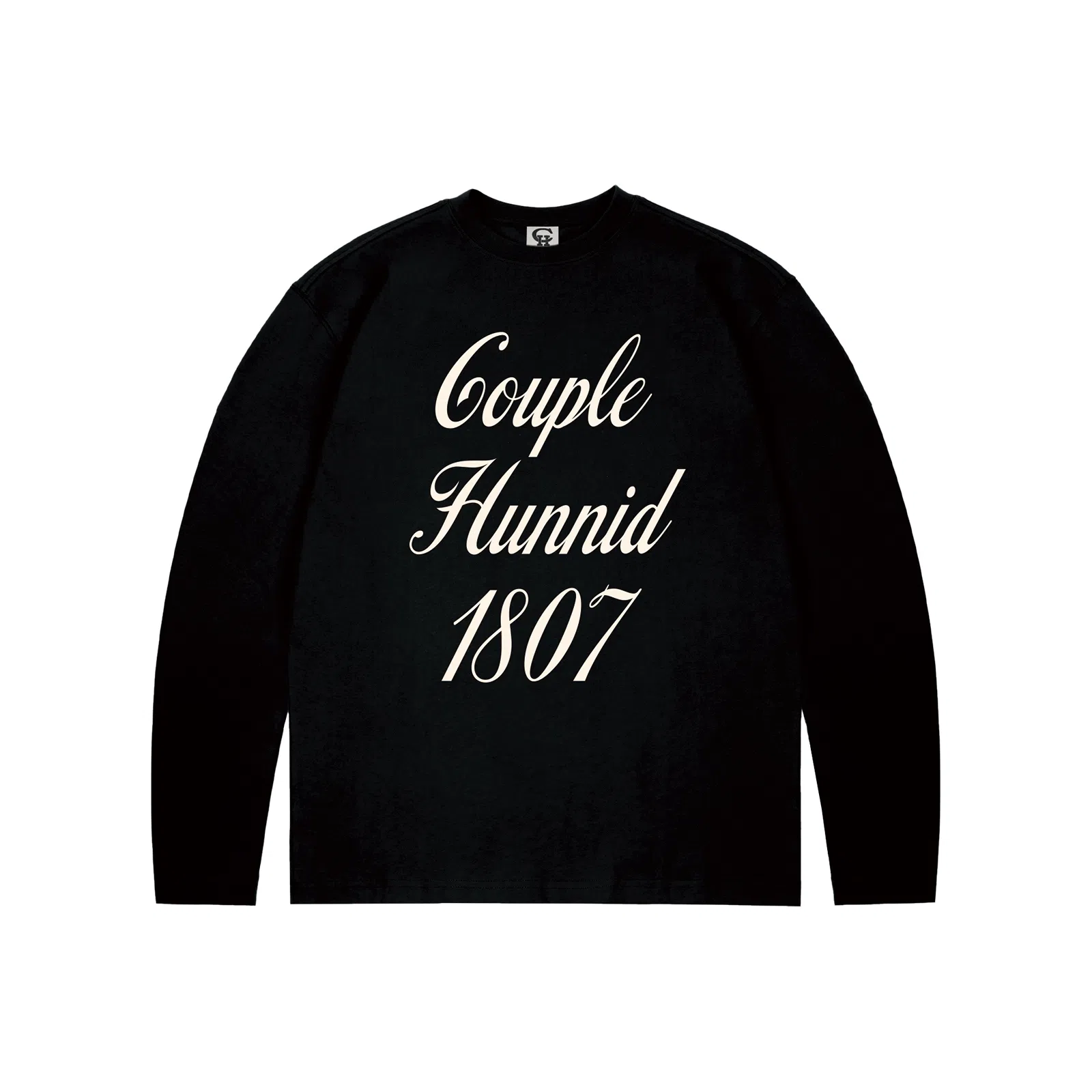 Couple Hunnid 1807 Graffiti Letter Long Sleeve Sweatshirt