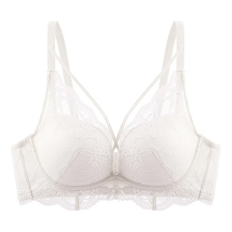 二三二三 透气吸汗聚拢防下垂胸罩亲肤柔软舒适侧收副乳内衣文胸 女款