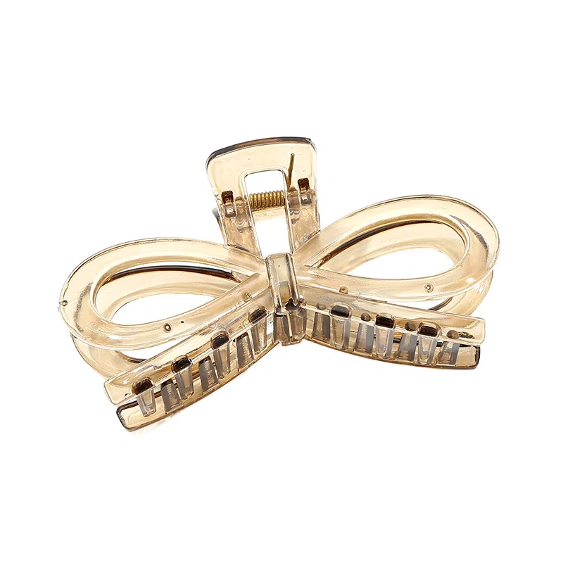 如花梦 氛围感蝴蝶结甜美 亚克力 发夹 女款