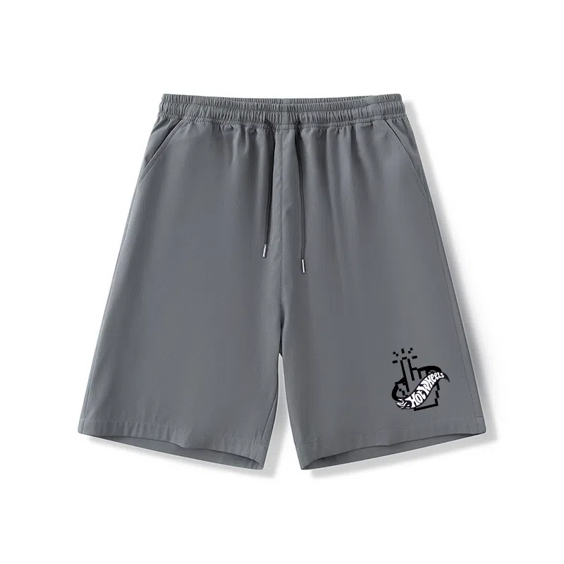 乱步 薄款宽松五分裤速干运动舒适时尚百搭休闲短裤 男女同款