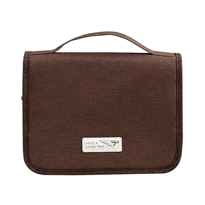 馨枕居 侘寂风可视挂钩洗漱包磨砂阳涤旅行洗漱包化妆包大容量高级感