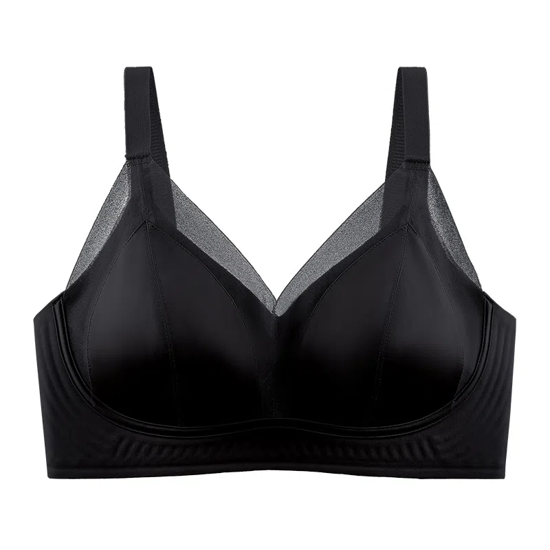 欧迪芬 冰丝轻薄透气上托聚拢防下垂收副乳凉感亲肤柔软文胸 女款