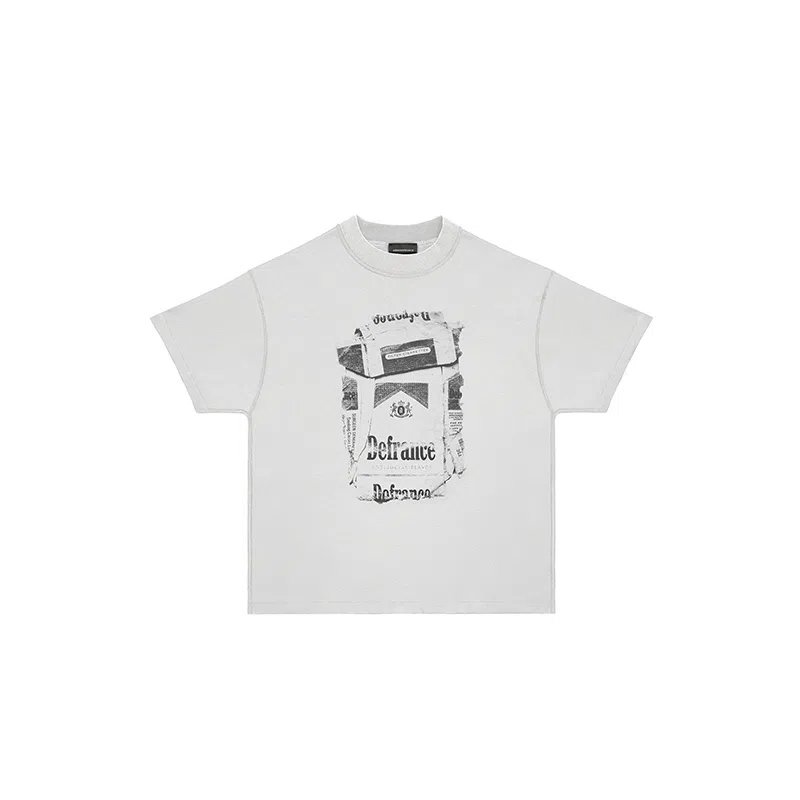 ARNODEFRANCE 3D Print Washed Tee