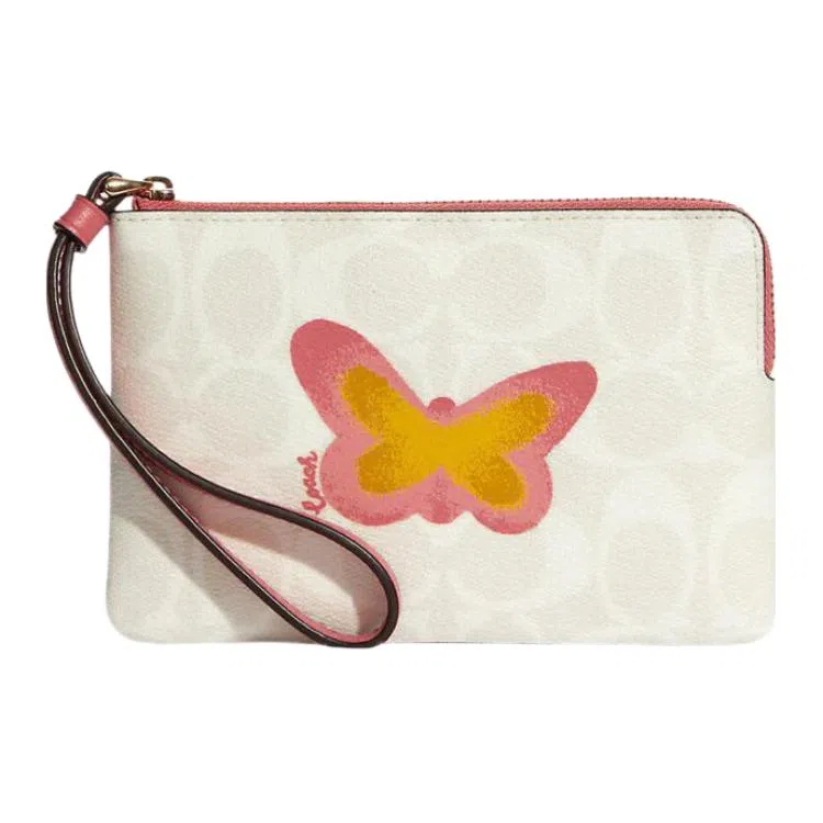 COACH Corner Zip Wristlet 16