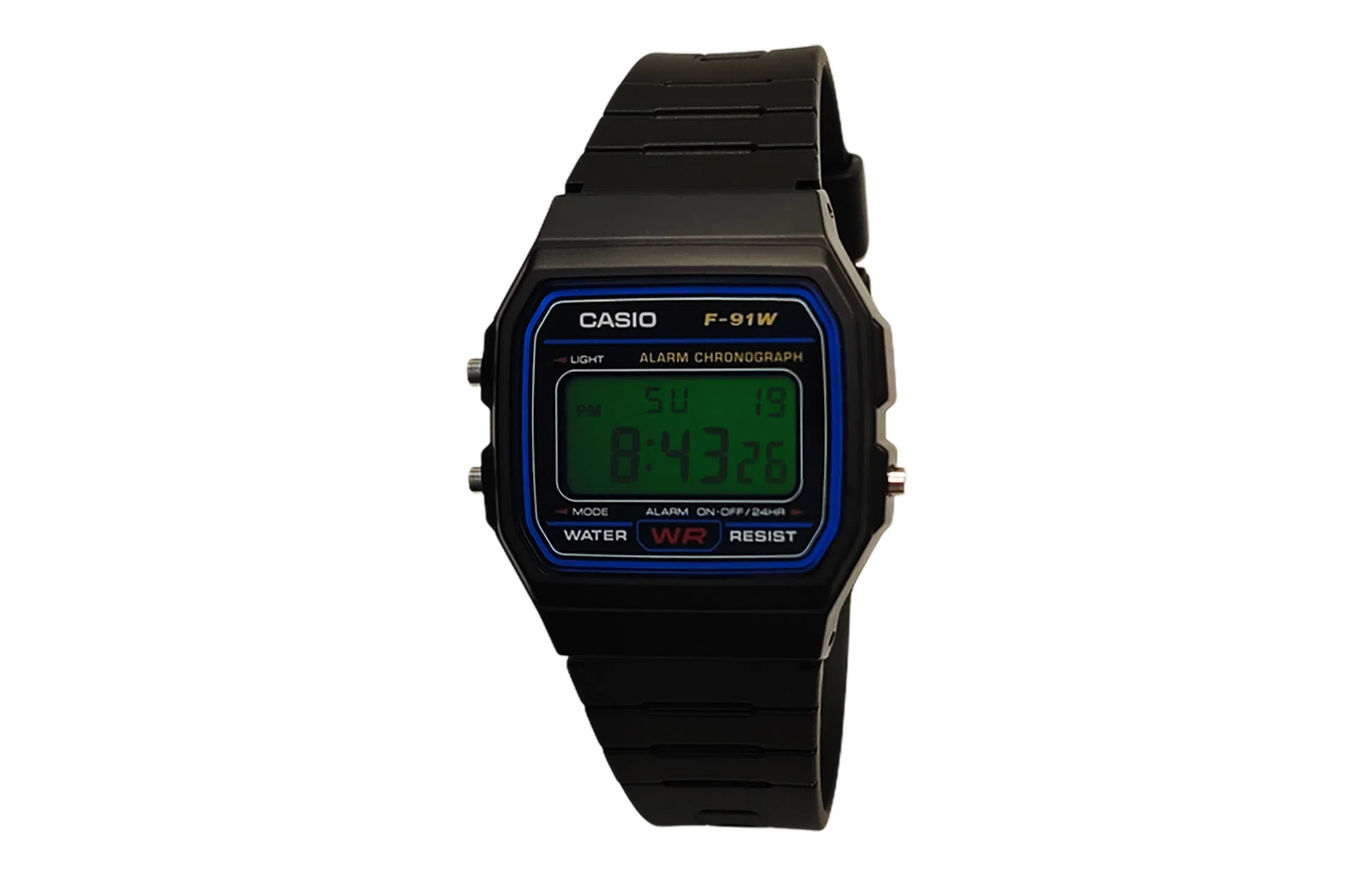 CASIO 200 F-91W-1-Midnight