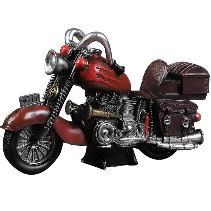 格薇拉 美式复古摩托汽车 成品模型