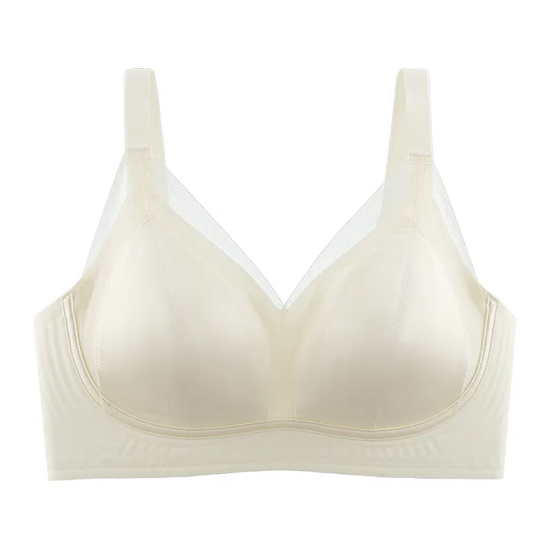 欧迪芬 冰丝轻薄透气上托聚拢防下垂收副乳凉感亲肤柔软文胸 女款
