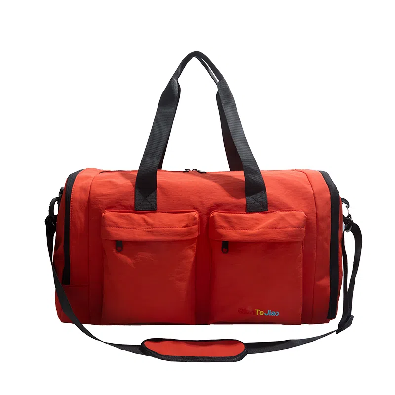 科物酷 大容量短途旅行袋干湿分离运动轻便手提行李包多功能游泳包 尼龙布 健身包 男女同款情侣款 多色