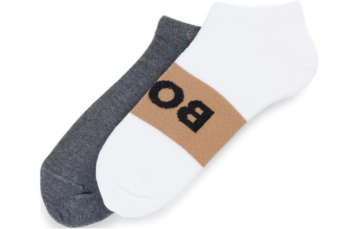 HUGO BOSS Two-Pack of Ankle-Length Socks with Logo Details 2