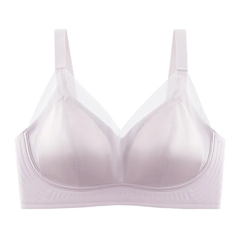 欧迪芬 冰丝轻薄透气上托聚拢防下垂收副乳凉感亲肤柔软文胸 女款