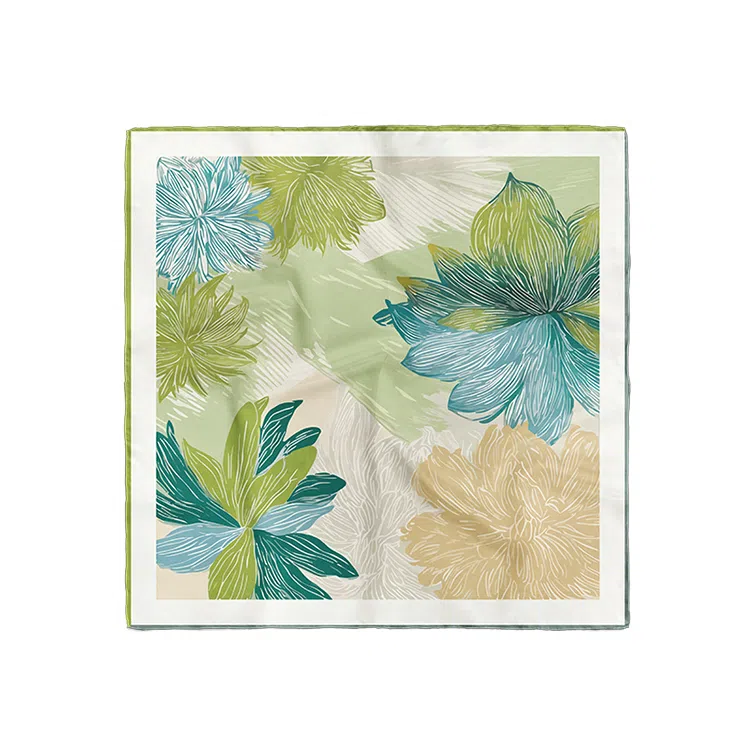 桑尚 中国丝绸档案馆联名 桑蚕丝 丝巾 男女同款情侣款