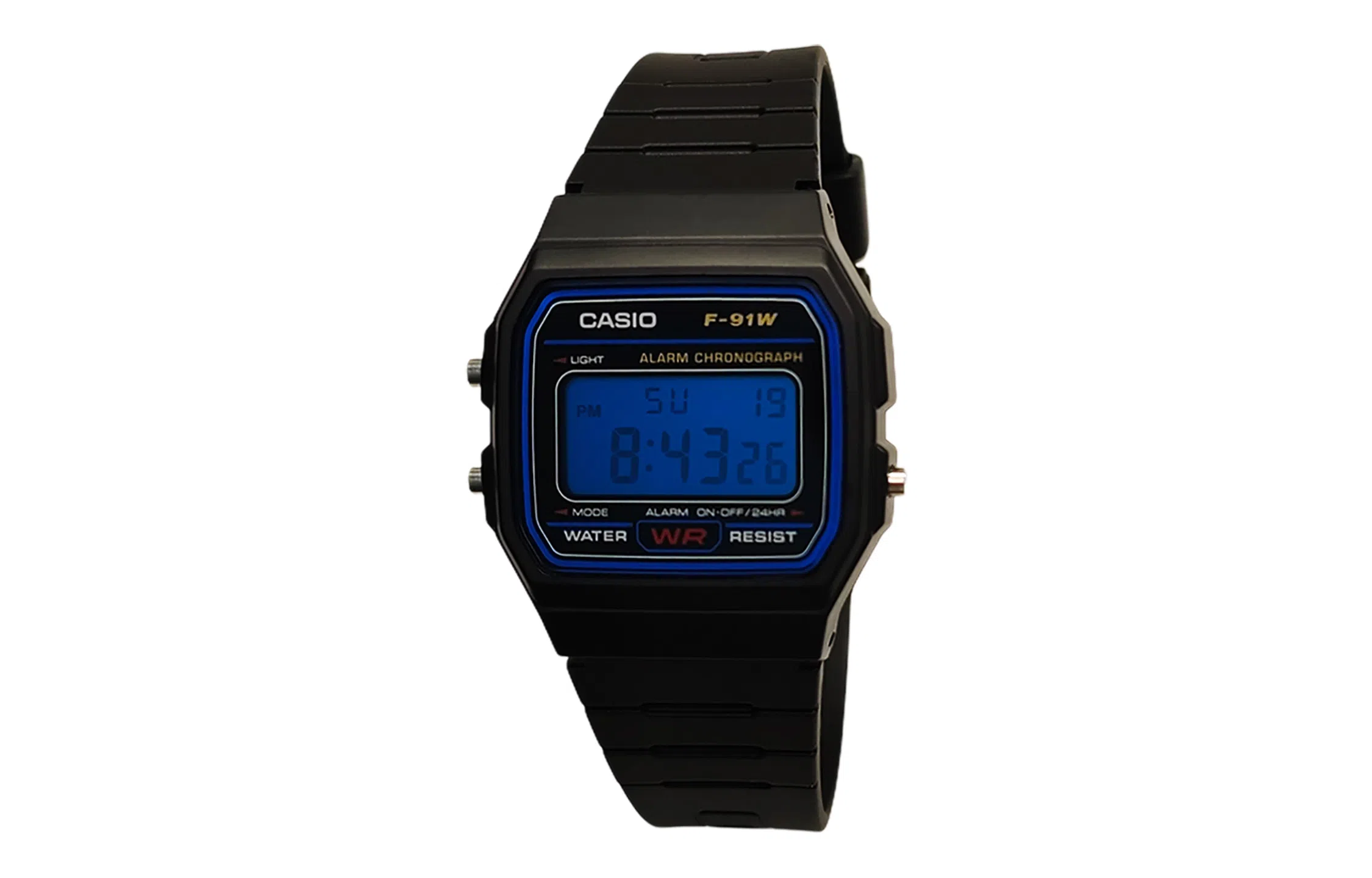 CASIO 200 F-91W-1-Midnight