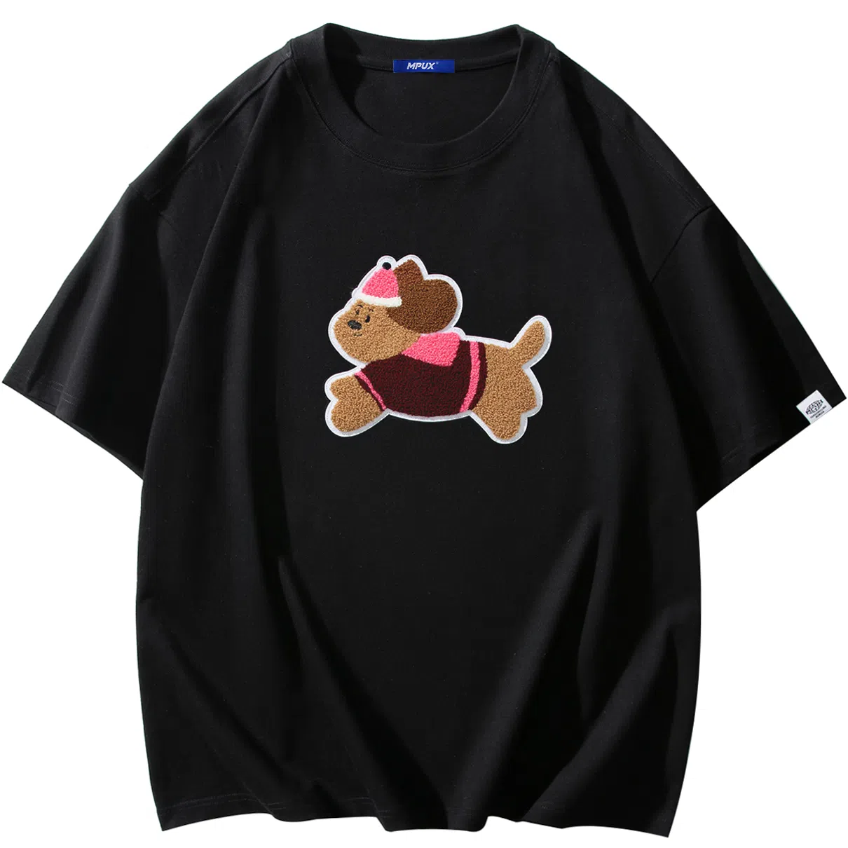 MPUX Retro Colorblock Dachshund Tee