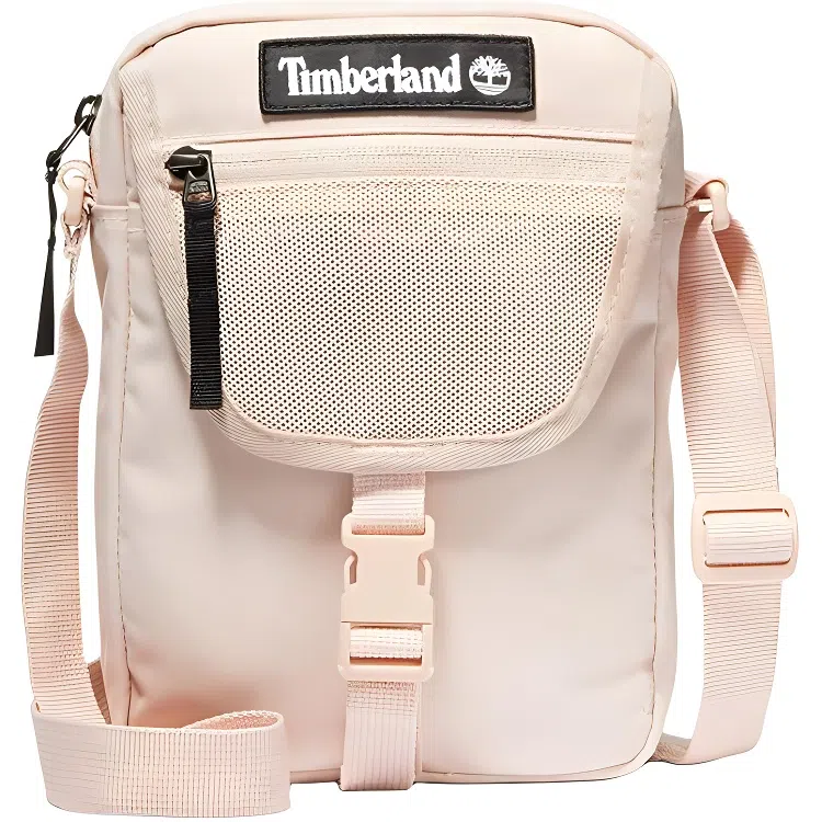 Timberland Nylon Crossbody Bag Pink