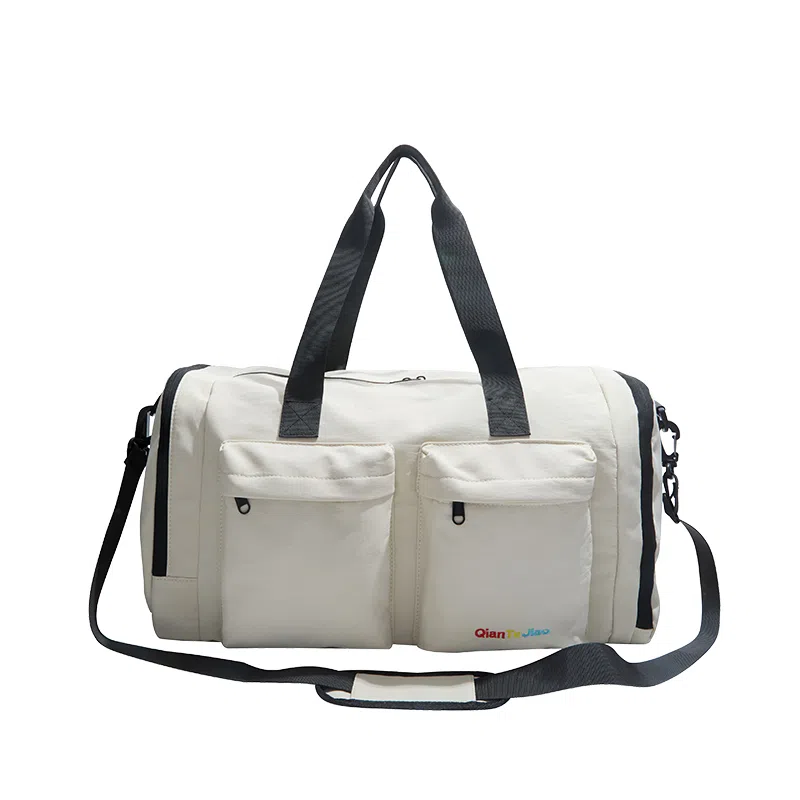 科物酷 大容量短途旅行袋干湿分离运动轻便手提行李包多功能游泳包 尼龙布 健身包 男女同款情侣款 多色