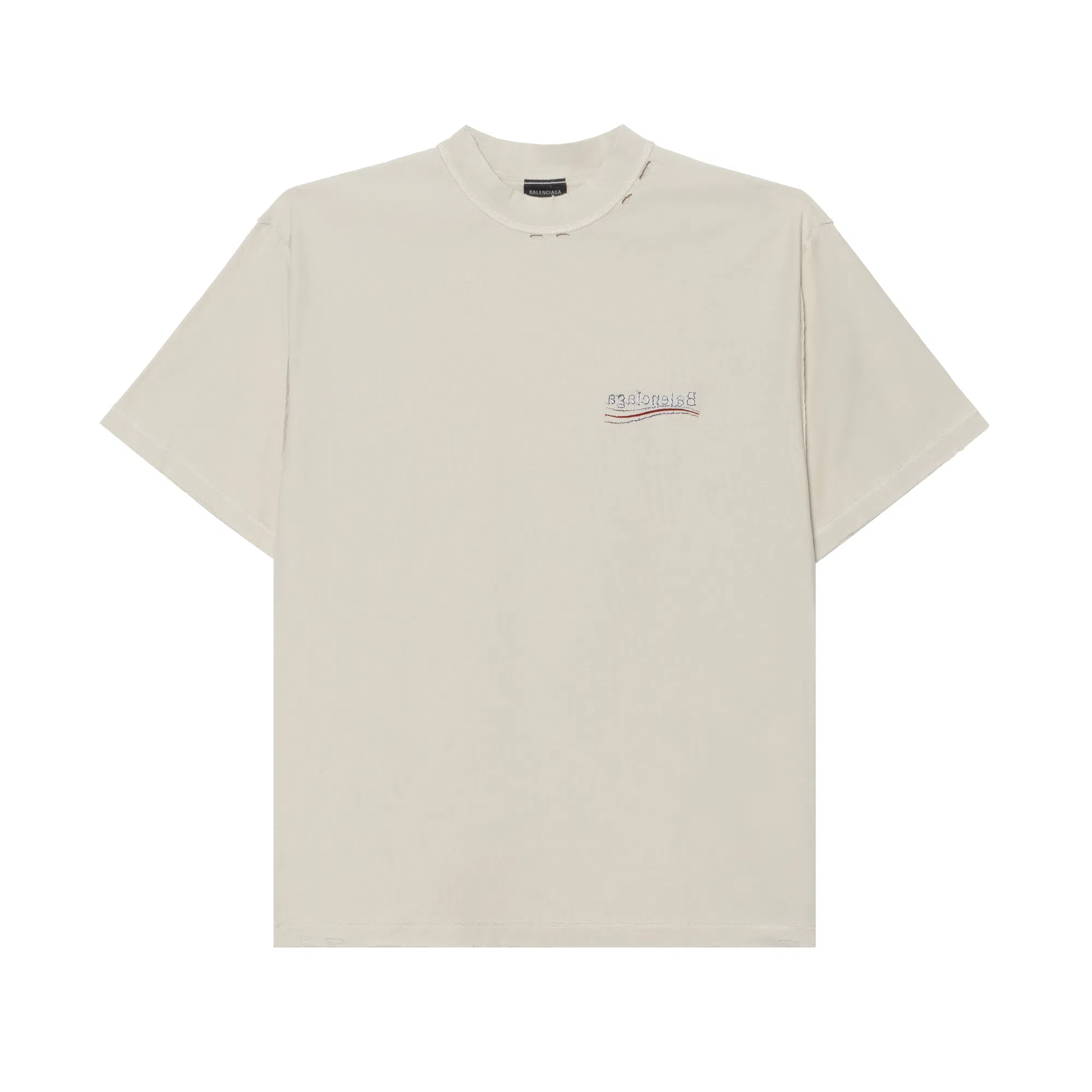 Balenciaga SS25 Beige Tee