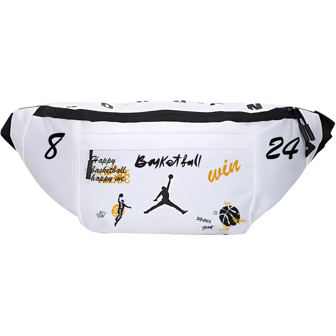 Jordan Waist Bag White