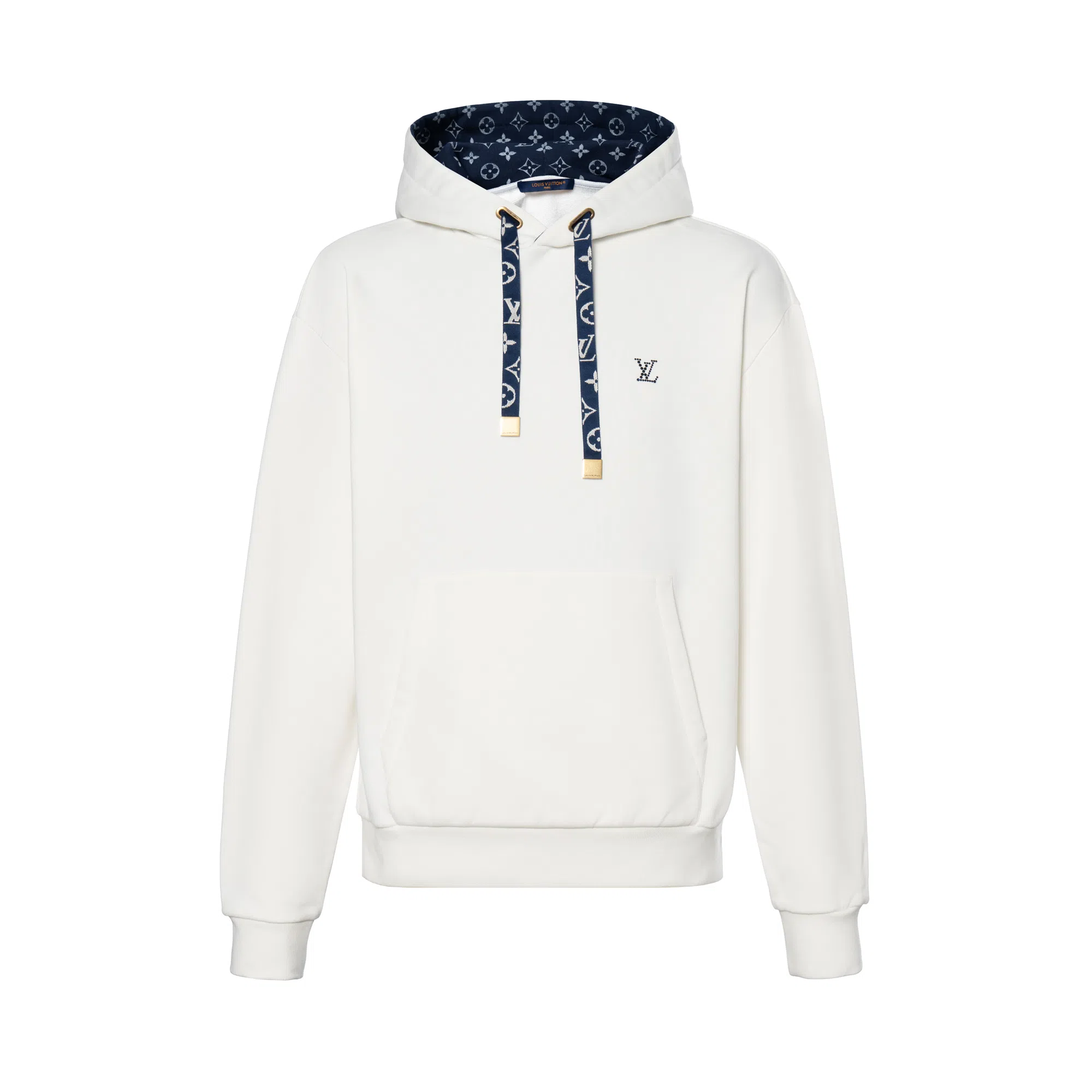 Louis Vuitton SS25 White Hoodie