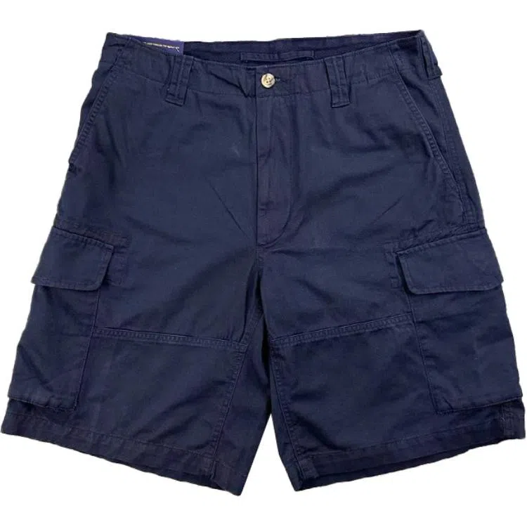 Polo Ralph Lauren Logo Zip Shorts Blue