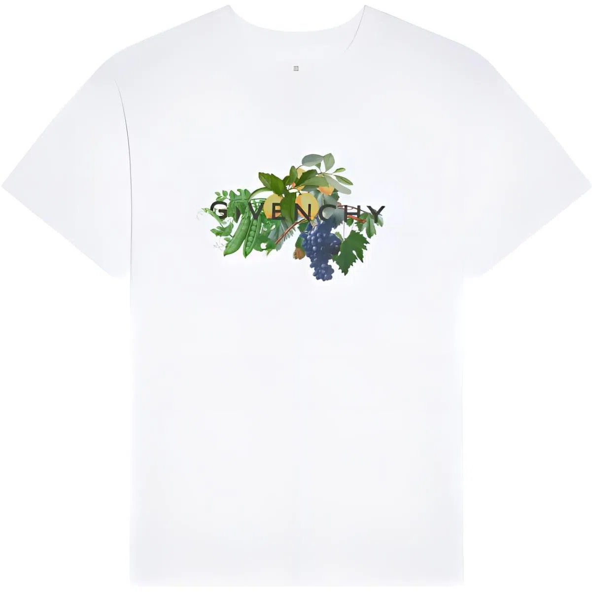 Givenchy T-Shirt In Cotton With Givenchy Fruits And Vegetables T