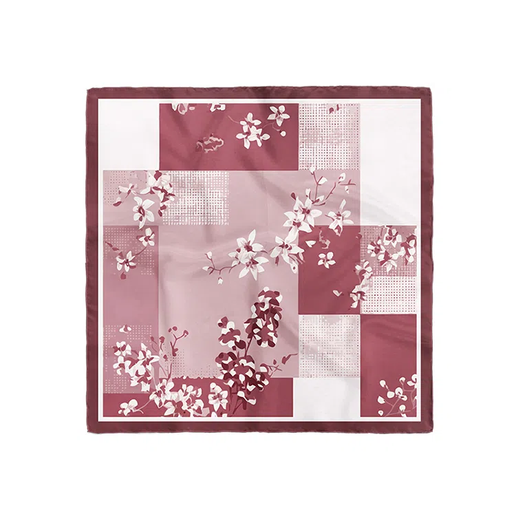 桑尚 中国丝绸档案馆联名 桑蚕丝 丝巾 男女同款情侣款