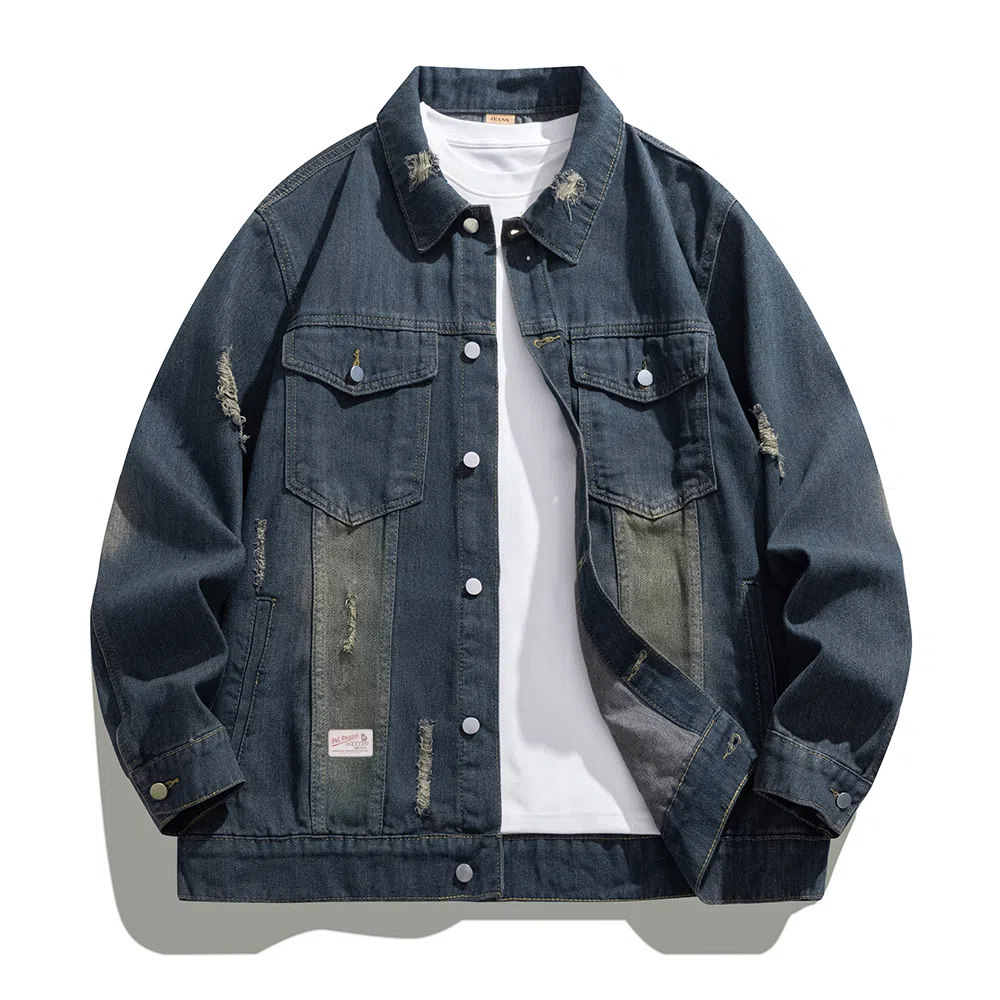 PAL ONGACO Denim Jacket Black