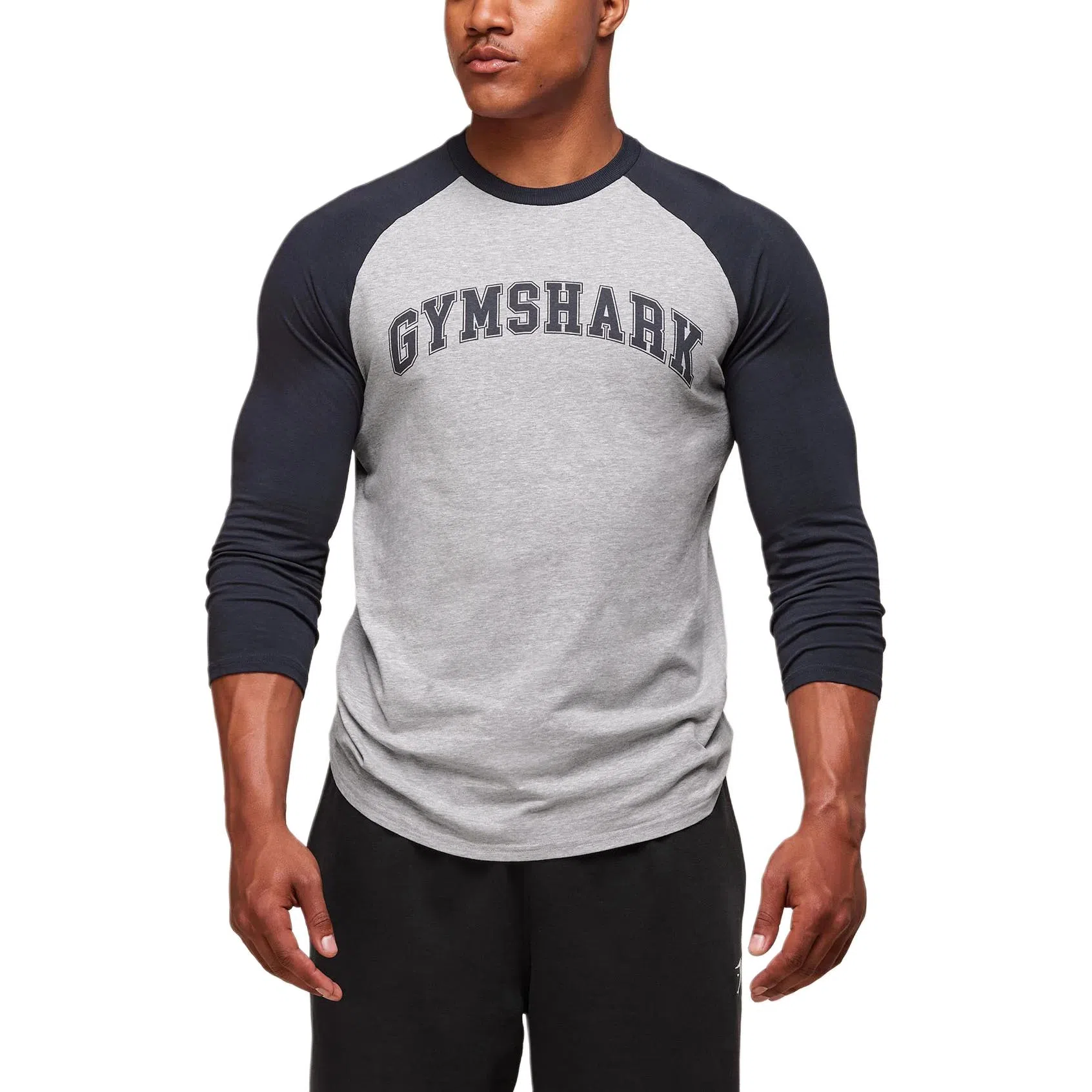 GYMSHARK GSLC Raglan 34 Sleeve logoT