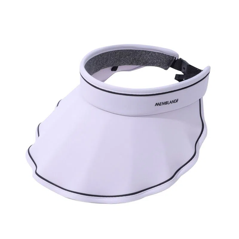 艾佳微 海边游玩沙滩波浪边空顶帽户外大檐遮阳帽防紫外线太阳帽 涤纶 防晒帽 女款